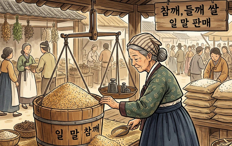 들깨-한말