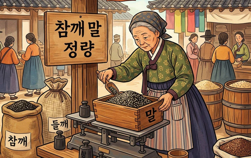 참깨-한-말